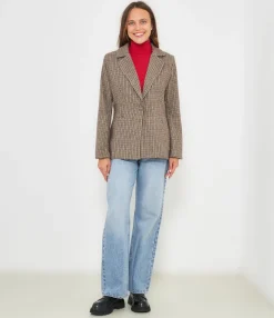 Zuiki Blazer a quadri Clearance