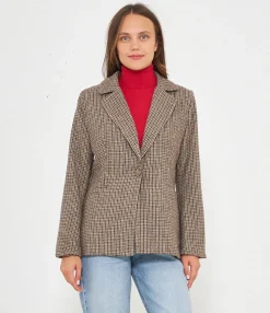 Zuiki Blazer a quadri Clearance