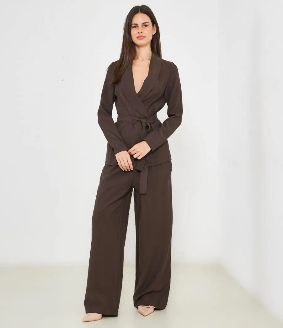Zuiki Blazer con cintura