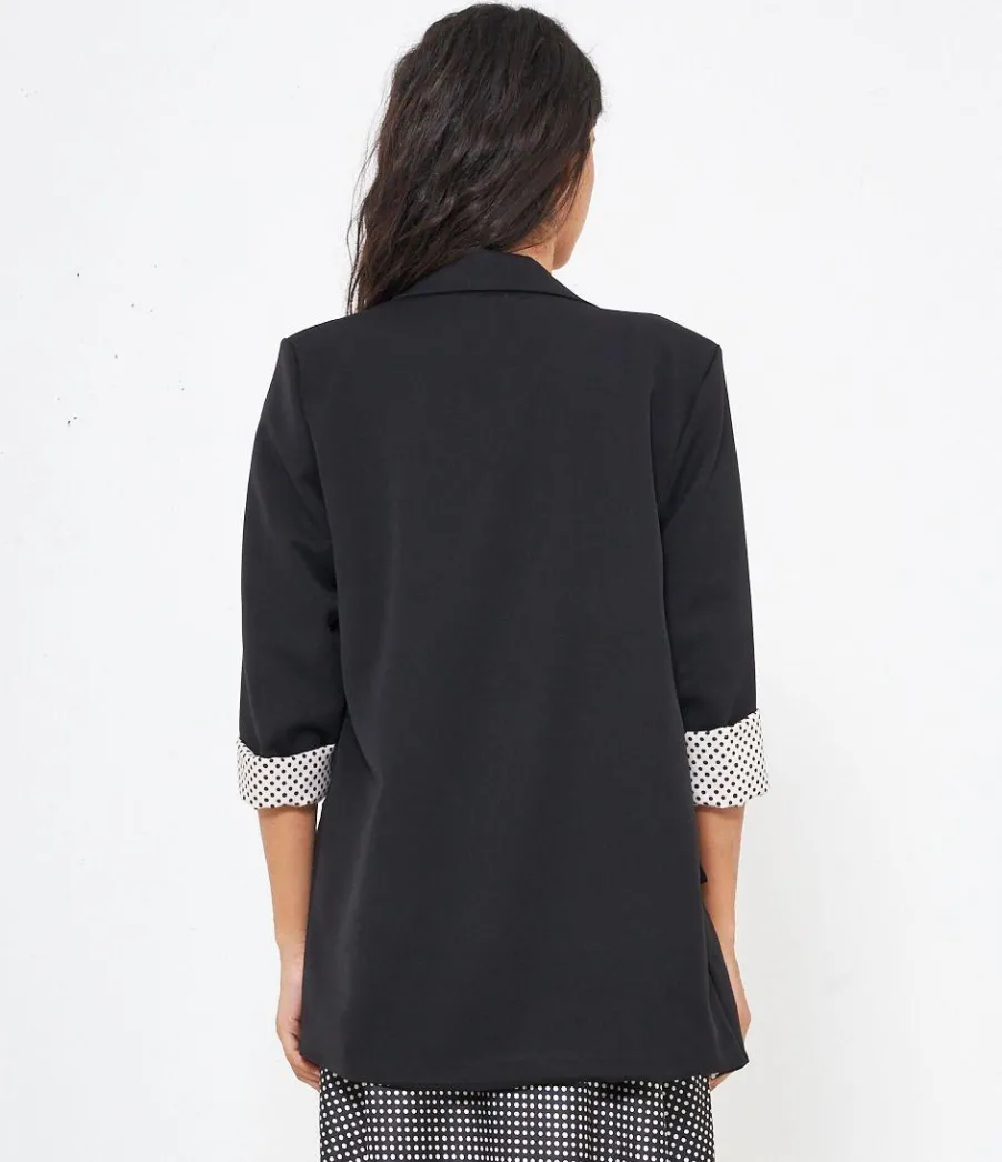 Zuiki Blazer risvolti pois Hot