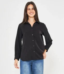 Zuiki Camicia con strass frontali Hot