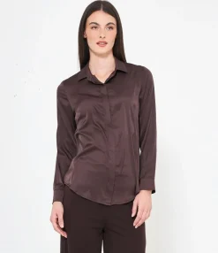 Zuiki Camicia in raso Discount