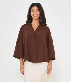 Zuiki Camicia maniche ampie New