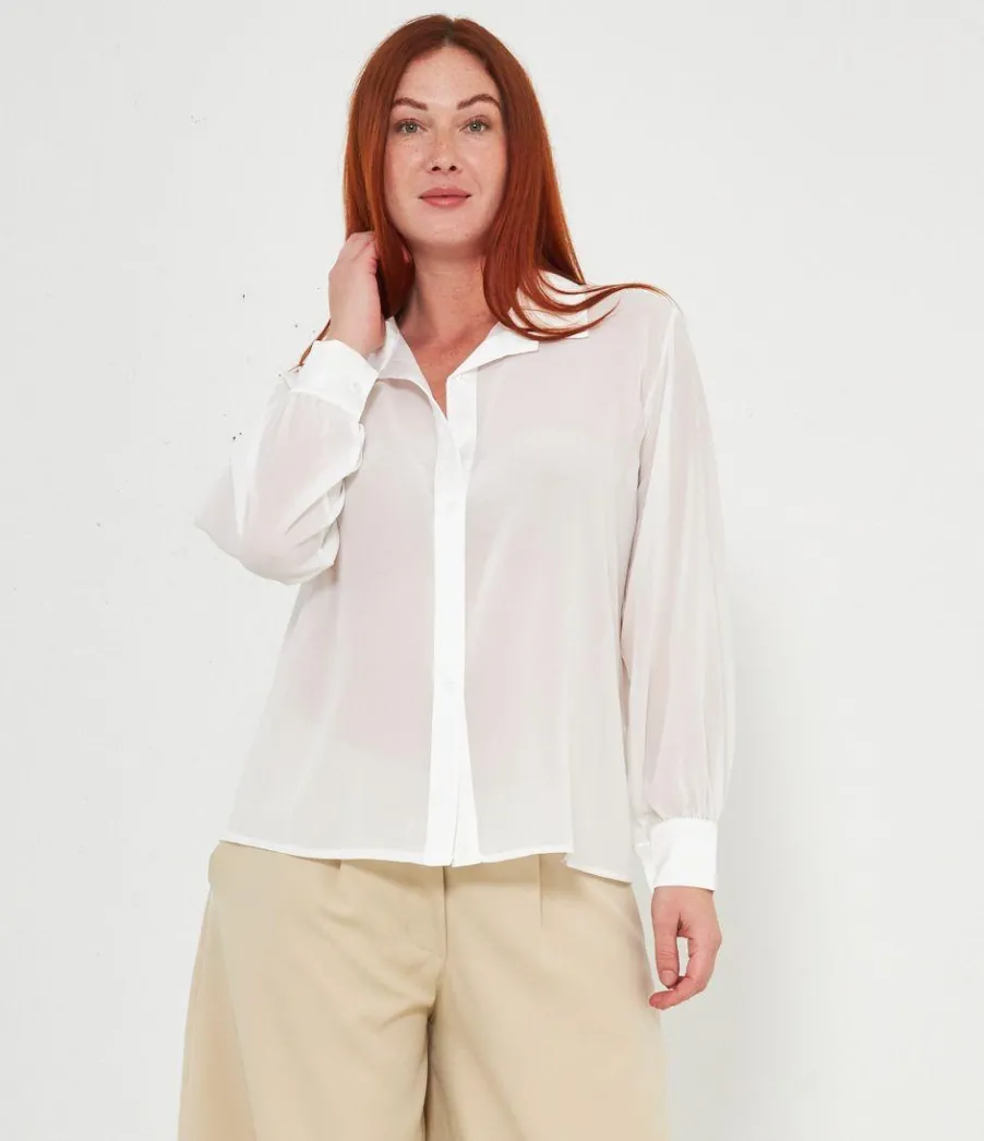 Zuiki Camicia semitrasparente Online