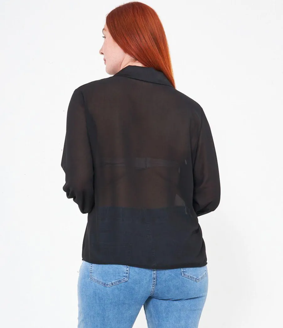 Zuiki Camicia semitrasparente Online