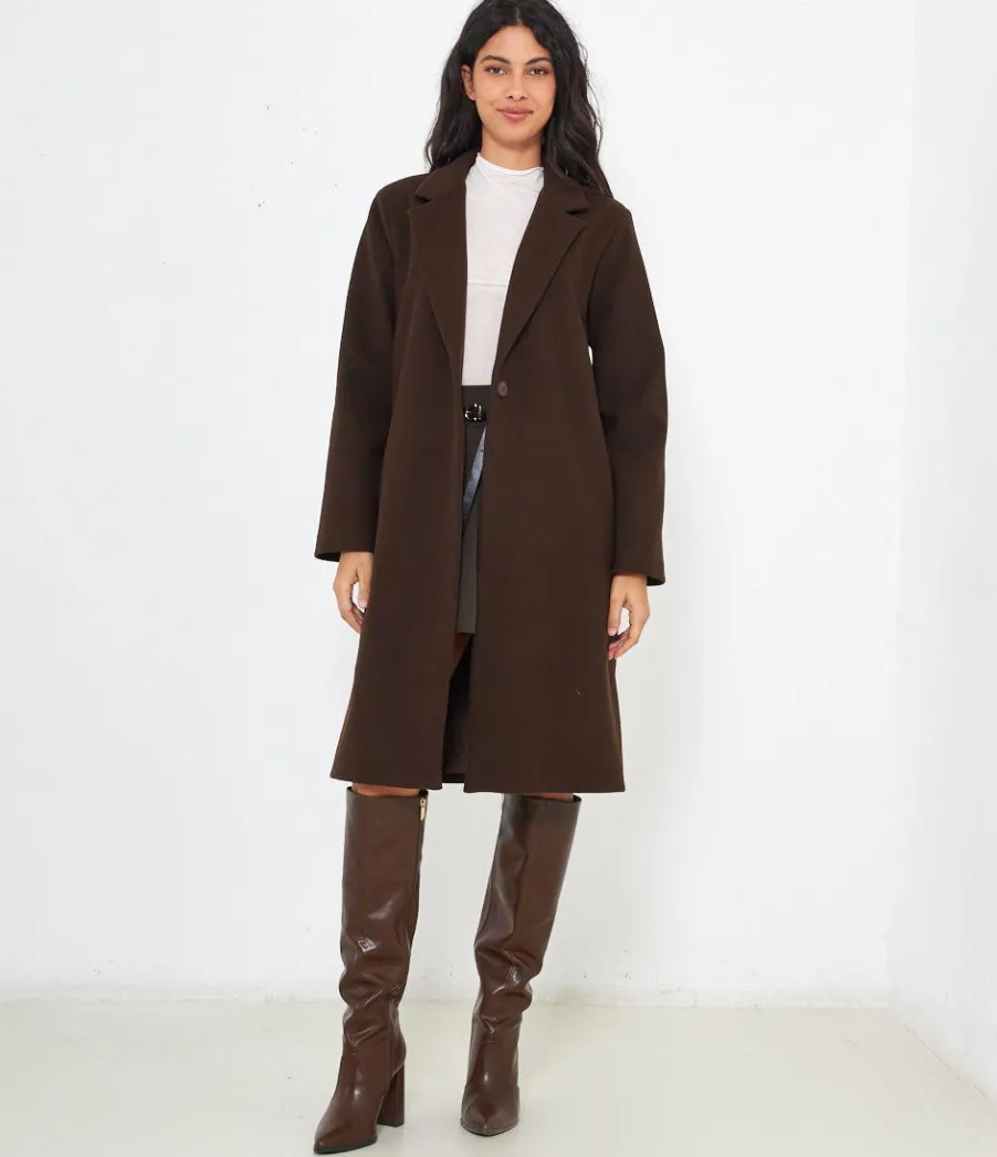 Zuiki Cappotto con bottone Discount