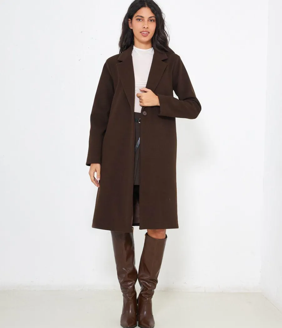 Zuiki Cappotto con bottone Discount
