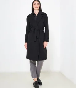 Zuiki Cappotto midi con cintura Sale