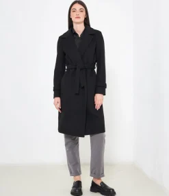 Zuiki Cappotto midi con cintura Sale