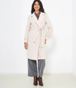 Zuiki Cappotto midi con cintura Sale