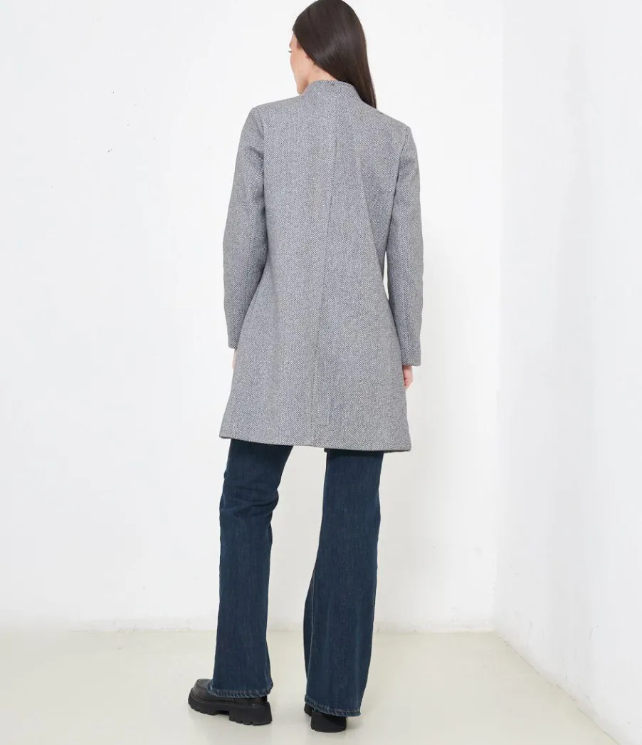 Zuiki Cappotto quattro bottoni New