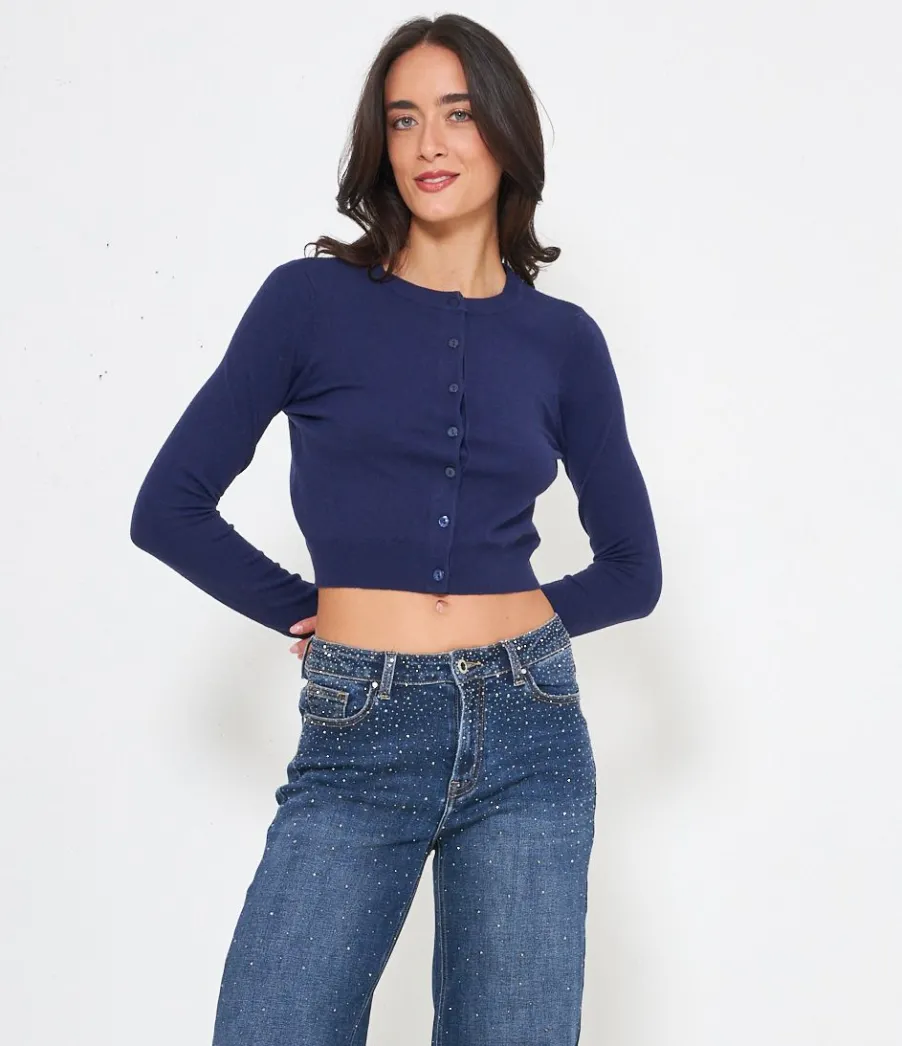 Zuiki Cardigan crop Discount