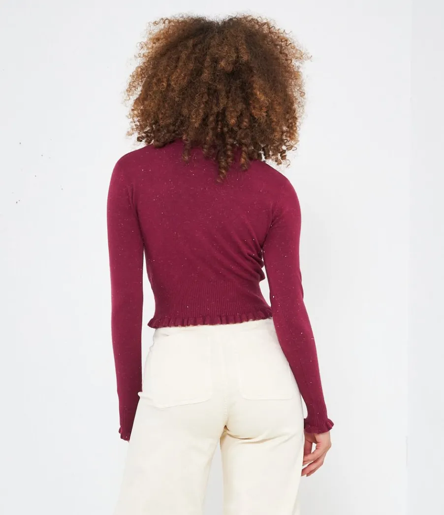 Zuiki Cardigan crop Online
