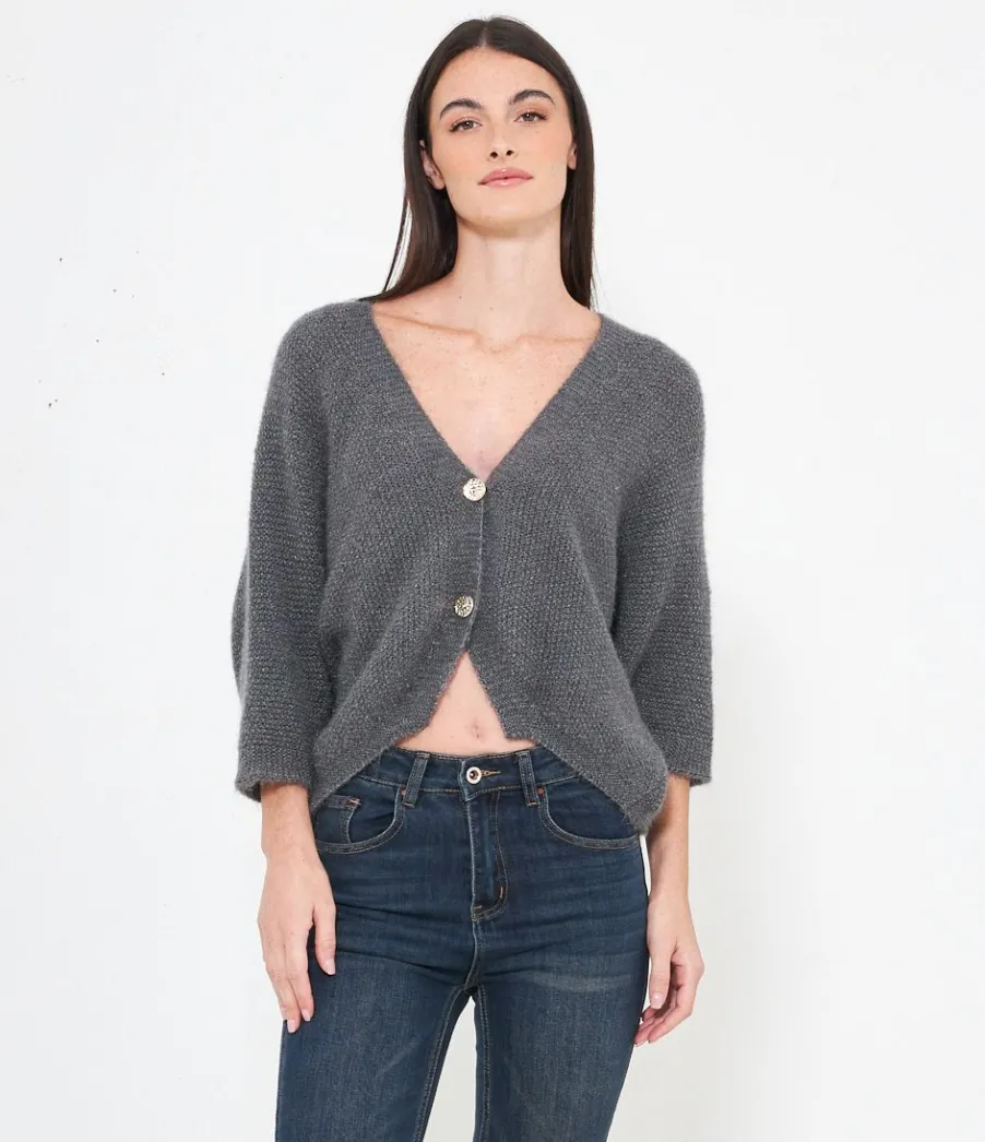 Zuiki Cardigan doppio bottone Sale