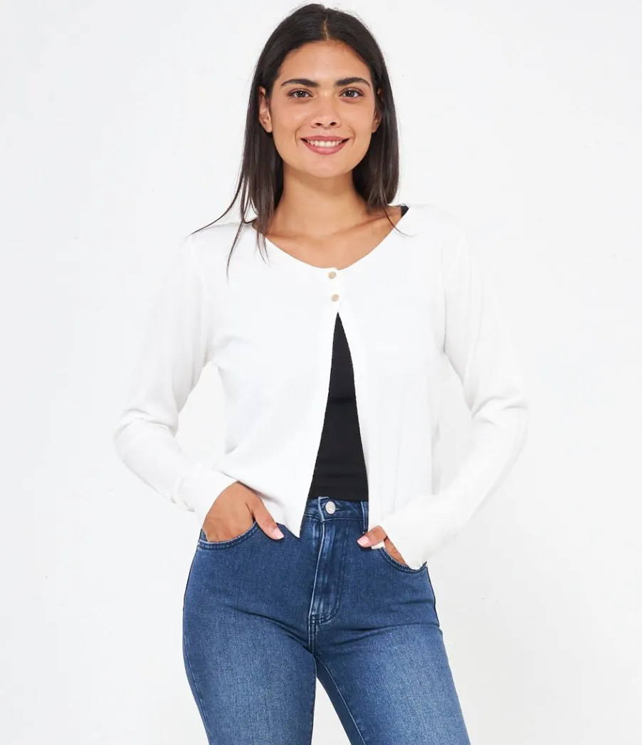 Zuiki Cardigan doppio bottone Discount