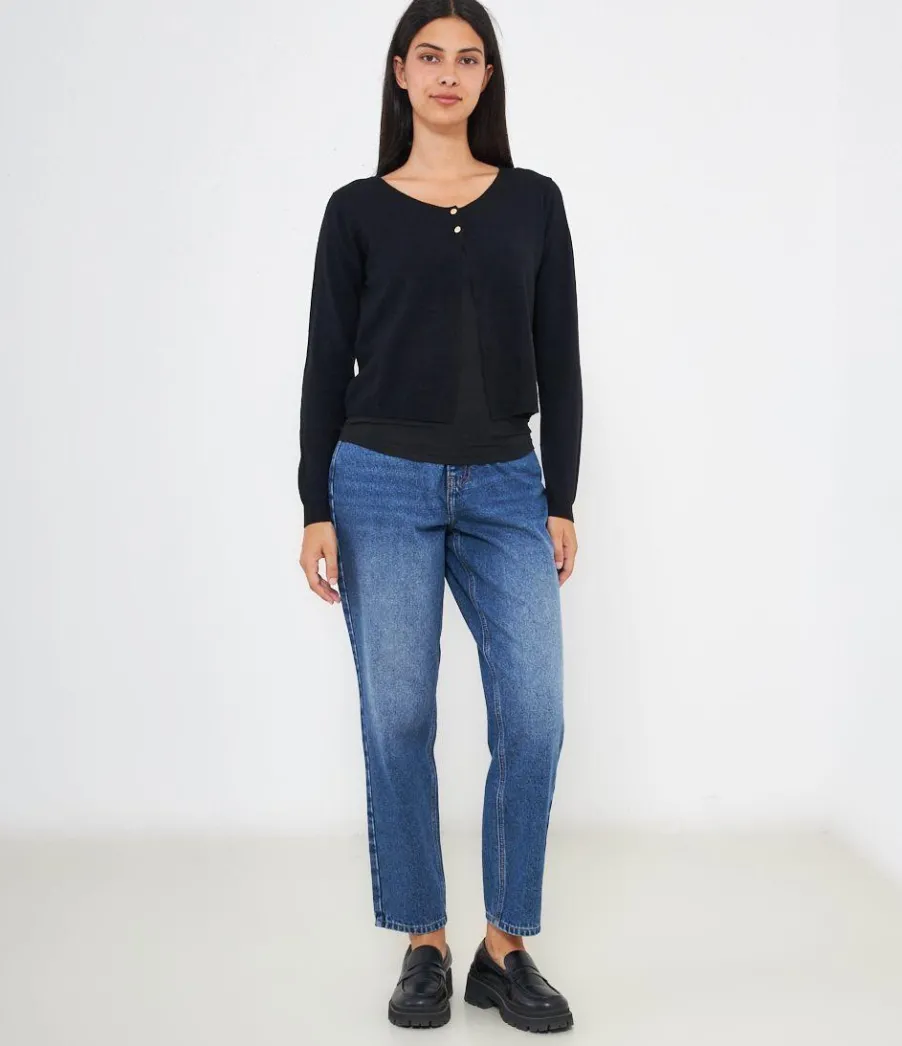 Zuiki Cardigan doppio bottone Discount