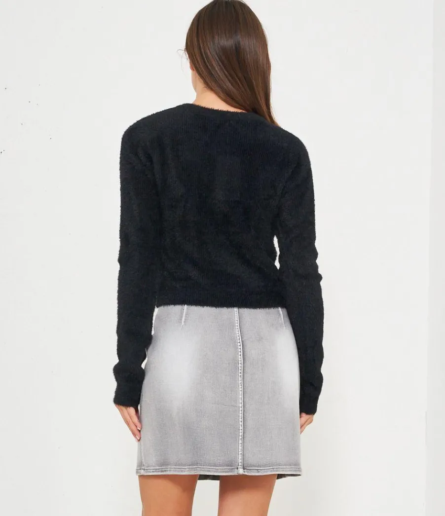 Zuiki Cardigan effetto peluche Sale