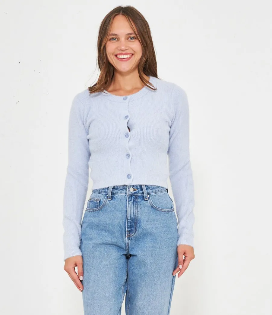 Zuiki Cardigan effetto peluche Sale