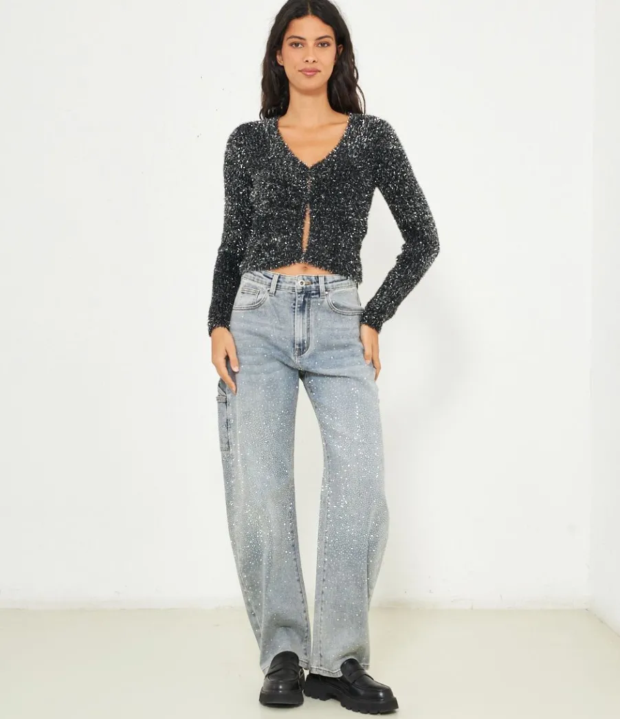 Zuiki Cardigan lurex New