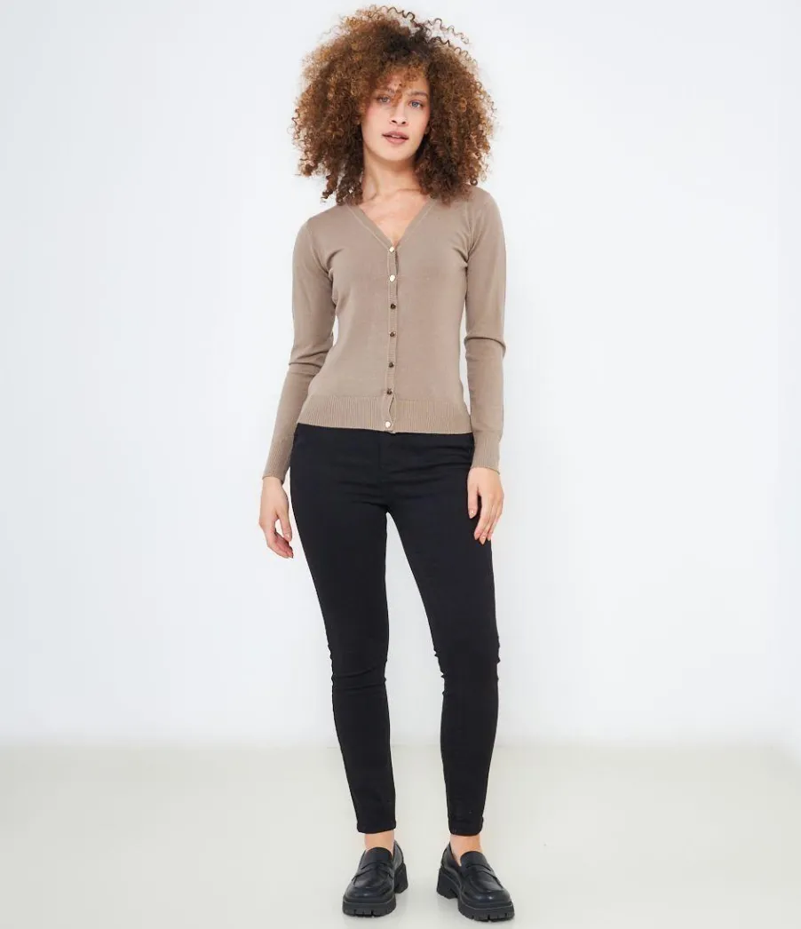 Zuiki Cardigan scollo a v