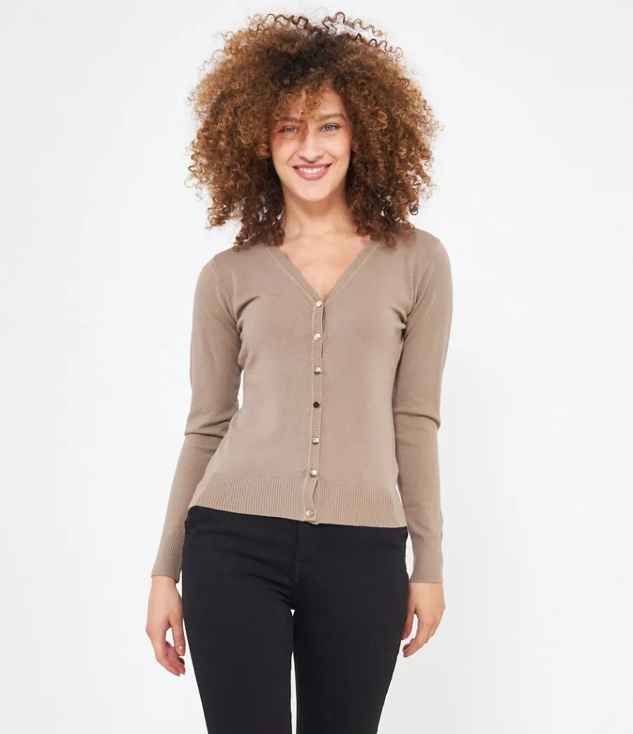 Zuiki Cardigan scollo a v