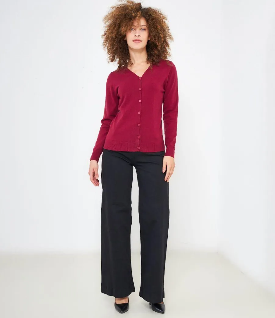 Zuiki Cardigan scollo a V