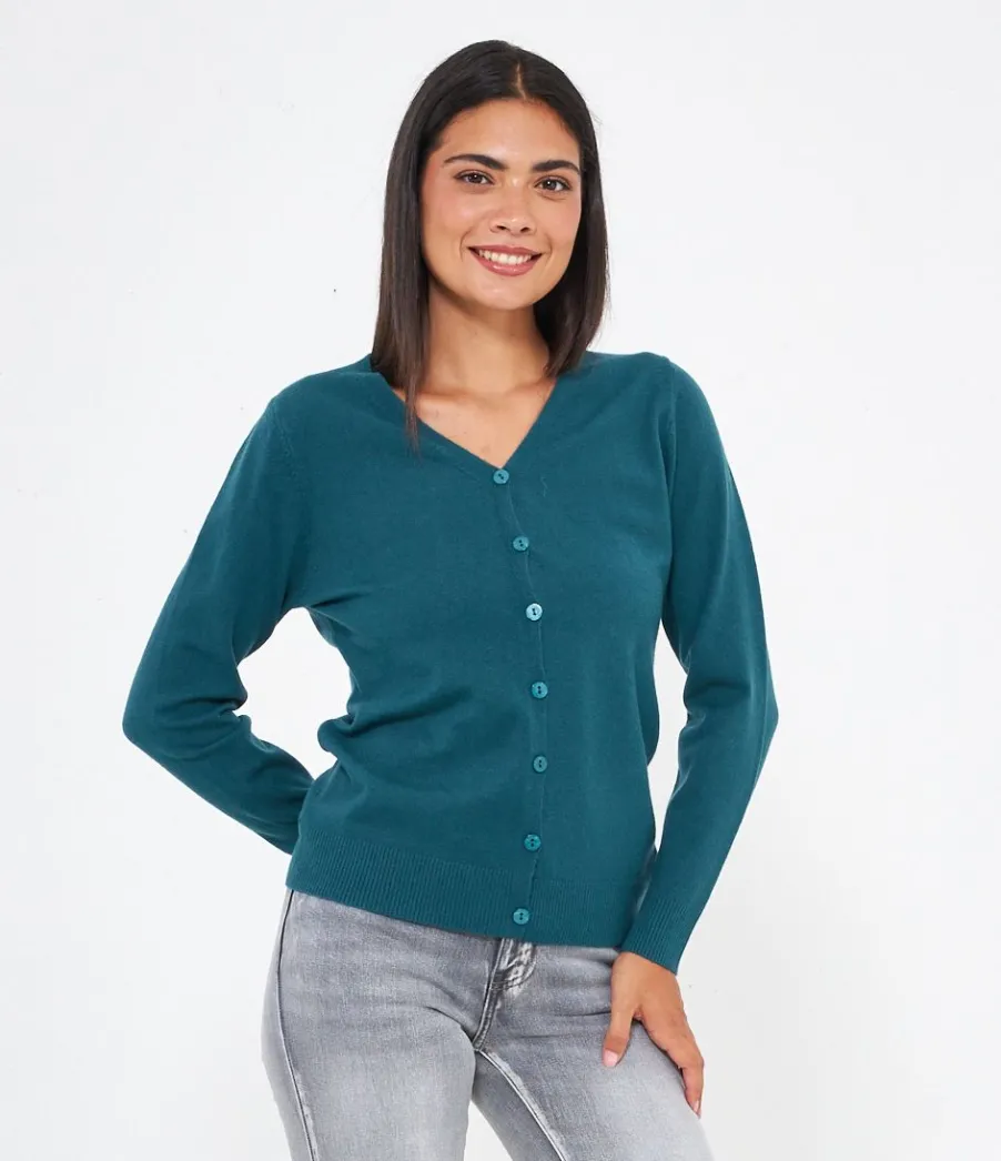 Zuiki Cardigan scollo a V