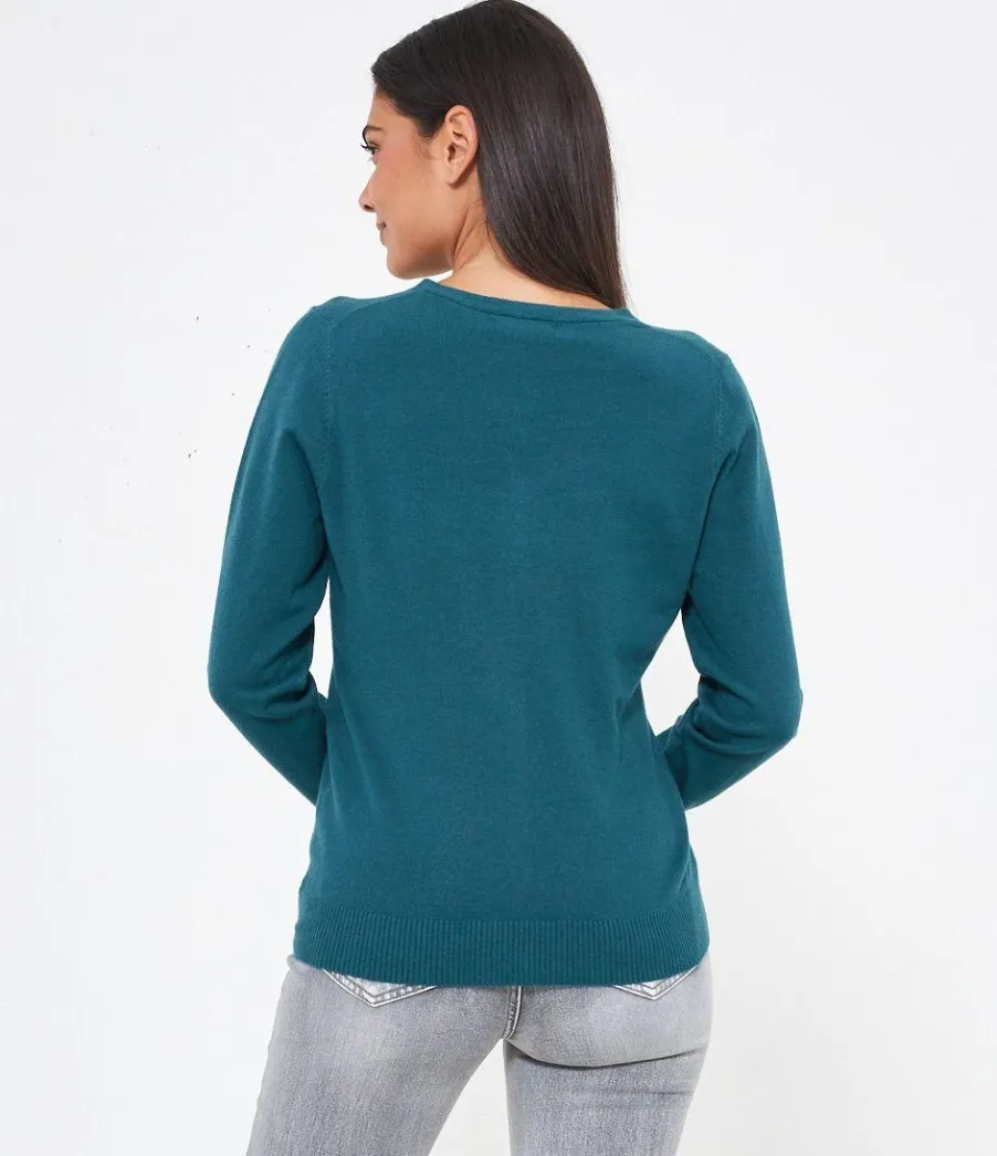 Zuiki Cardigan scollo a V