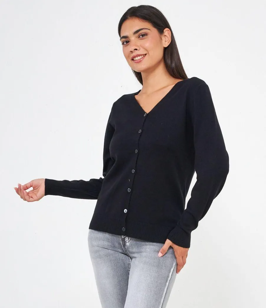 Zuiki Cardigan scollo a V