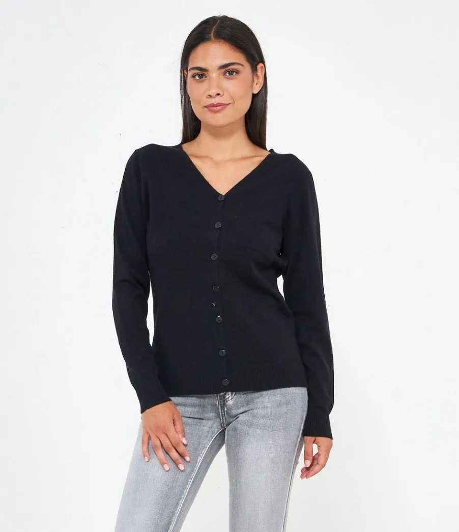 Zuiki Cardigan scollo a V