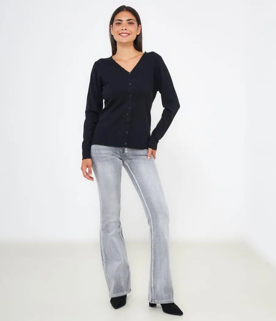 Zuiki Cardigan scollo a V