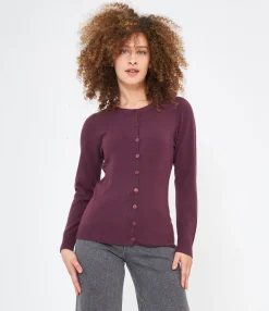 Zuiki Cardigan scollo tondo Online