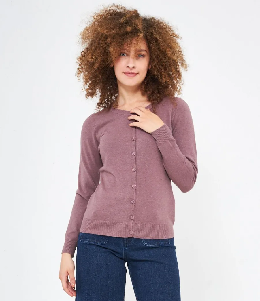 Zuiki Cardigan scollo tondo Online
