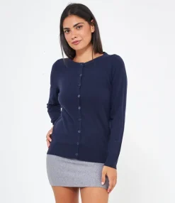 Zuiki Cardigan scollo tondo Online