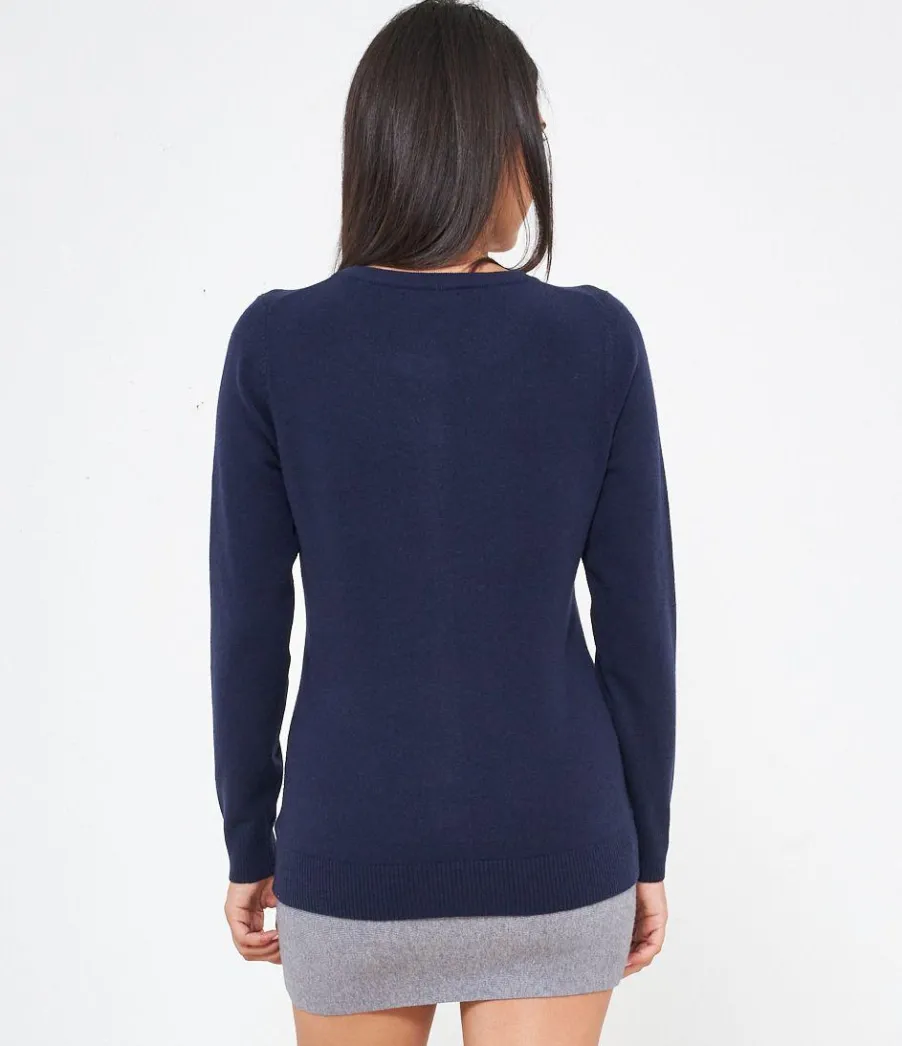 Zuiki Cardigan scollo tondo Online