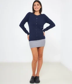 Zuiki Cardigan scollo tondo Online