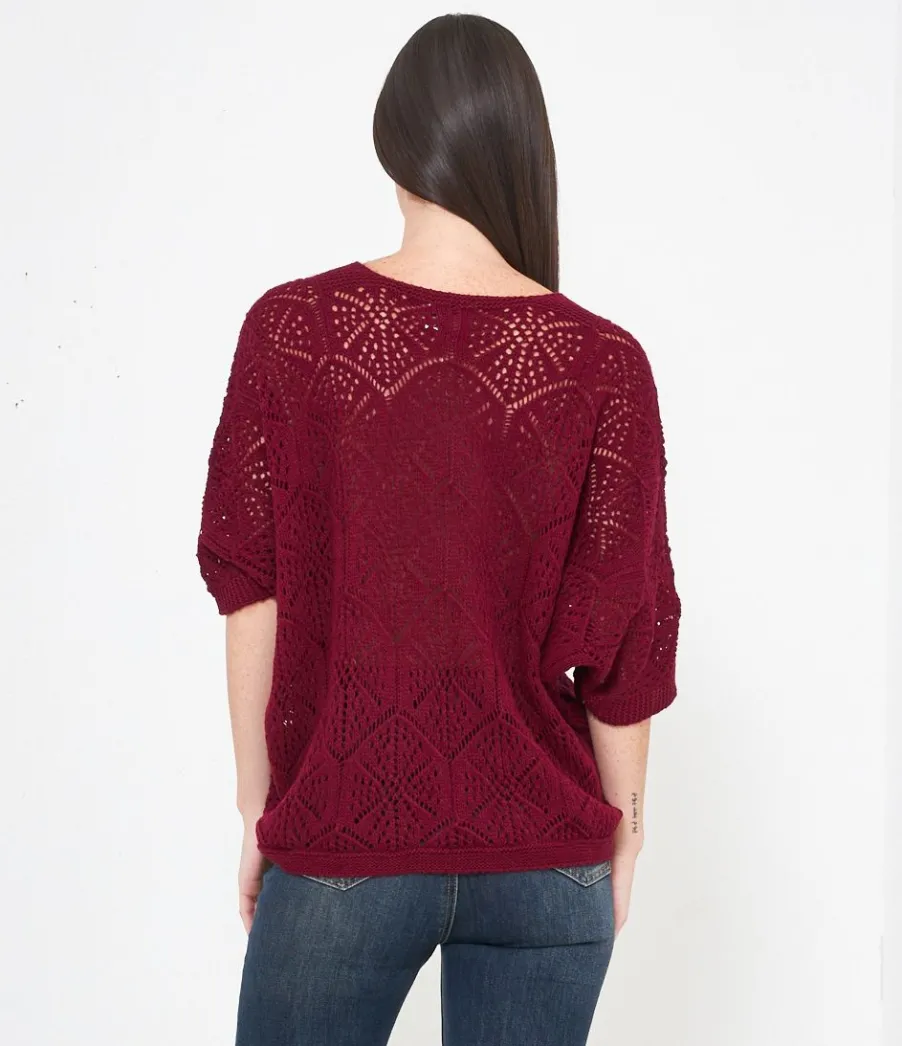 Zuiki Cardigan traforato Best