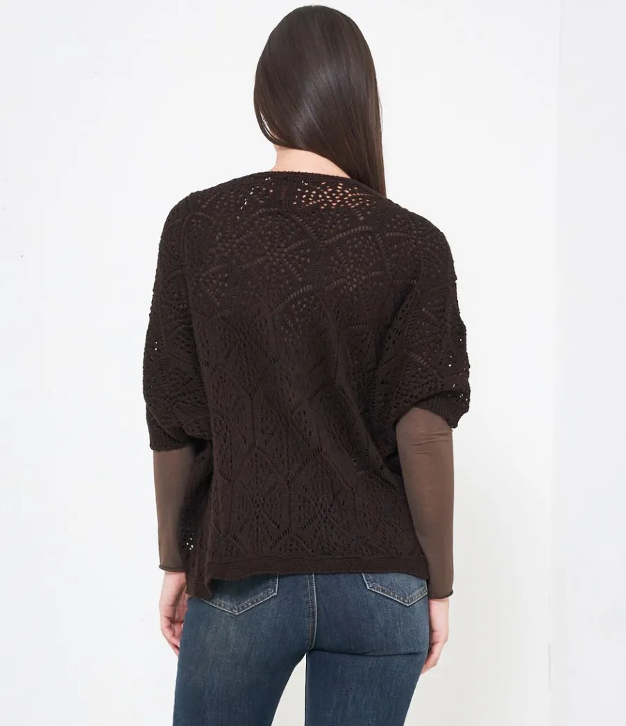 Zuiki Cardigan traforato Best