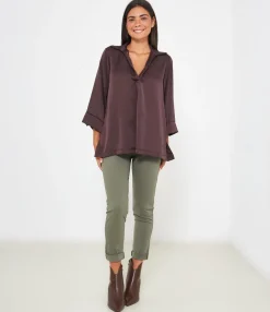 Zuiki Casacca in raso Discount