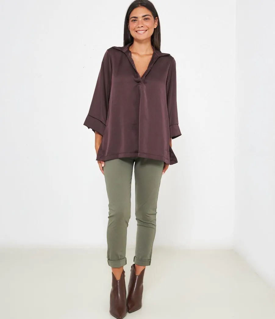 Zuiki Casacca in raso Discount