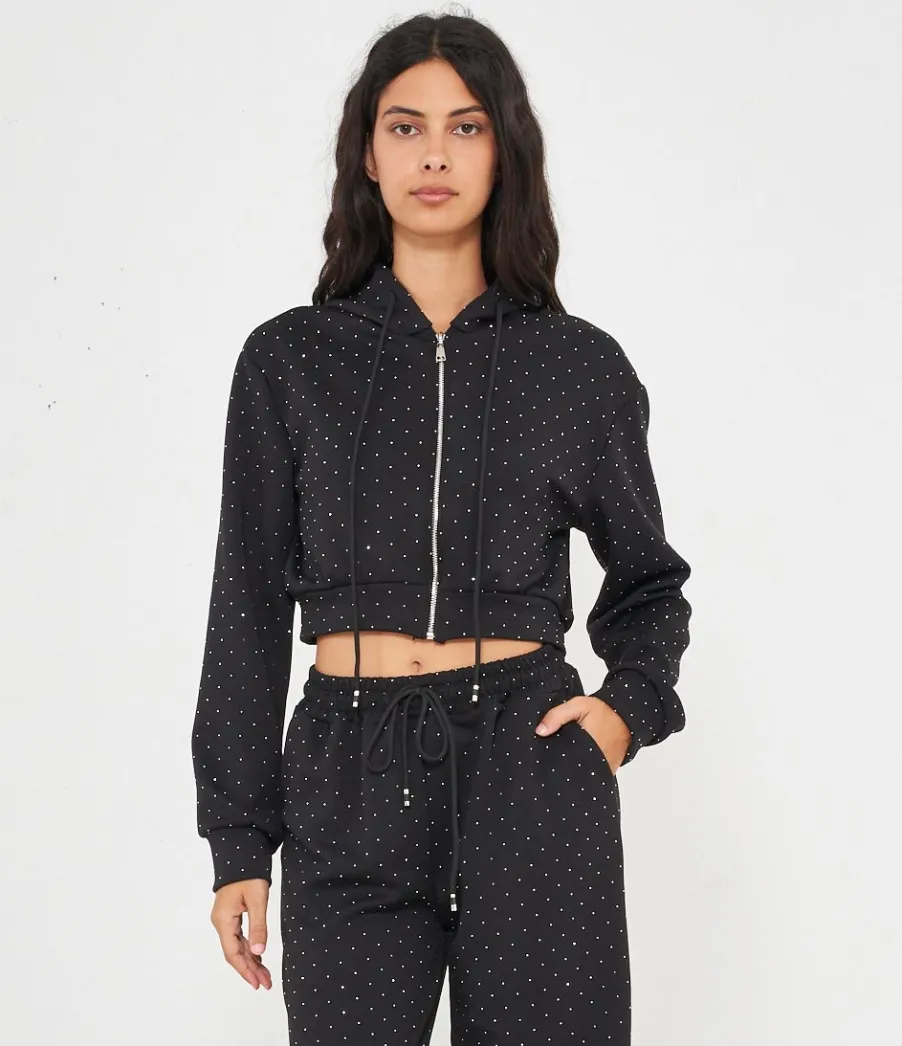 Zuiki Felpa con strass Online