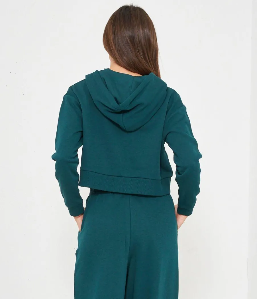 Zuiki Felpa con zip Discount