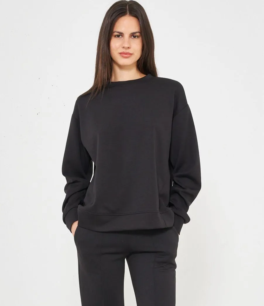 Zuiki felpa maniche arricciate Best