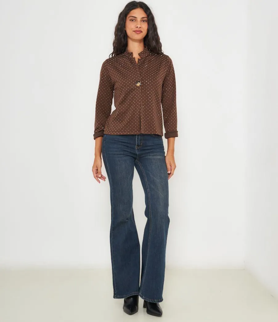 Zuiki Giacca con strass Clearance