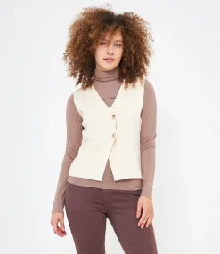 Zuiki Gilet bottoni gioiello Best