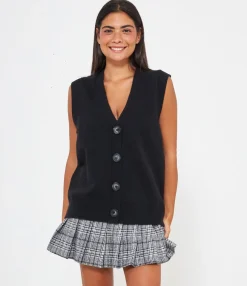 Zuiki Gilet in viscosa Discount