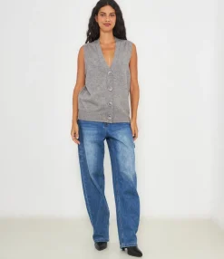 Zuiki Gilet in viscosa Discount