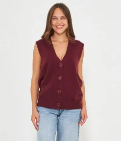 Zuiki Gilet in viscosa Discount