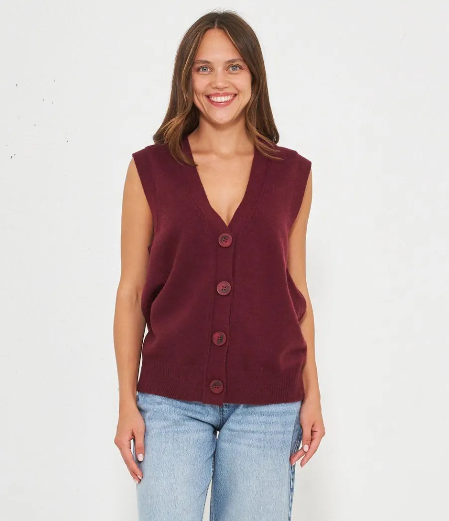 Zuiki Gilet in viscosa Discount
