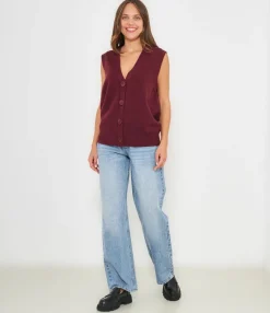 Zuiki Gilet in viscosa Discount
